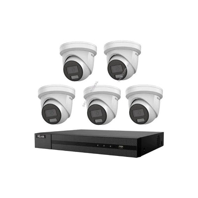 Hikvision Hilook Hikvision 6MP 8ch CCTV Kit With 5x Turret IP Cameras Ipc-t262h-mu