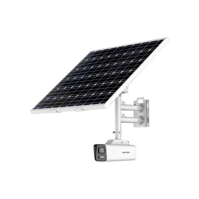 Hikvision Ds-2xs6a87g1-l/c32s80 4K Colorvu Fixed Bullet Solar Power 4g Network Camera No Battery