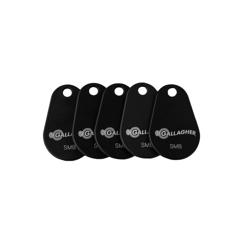 Gallagher C500470 Smb Key Fob Mifare Desfire Ev2/ev3 4K 13.56mhz Ip68 Black 10x 45hx30wx2.2d (mm)