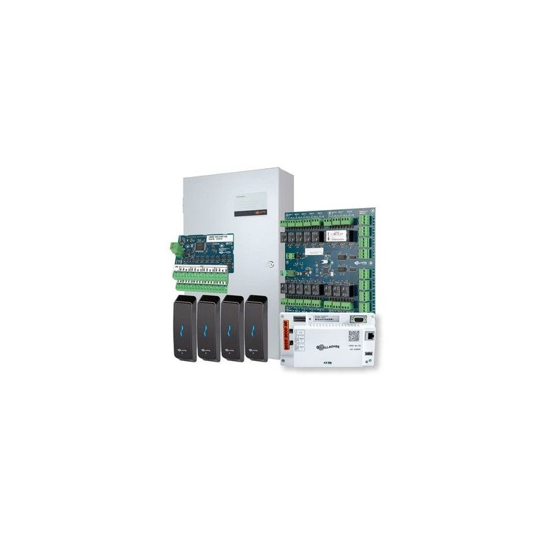 Gallagher C500321 Smb 4 Door Kit Controller 6000 4x T15 Multi Tech Reader Hbus 16in 16out Hbus 8 Port Hub 8.0a Psu Cool Grey/black