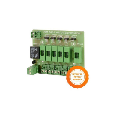 Gallagher C300993 Fuse & Fire Relay Board 5x 1a Glass Fused DC Outputs 1x Spare 1a Glass Fuse Fire Control Relay
