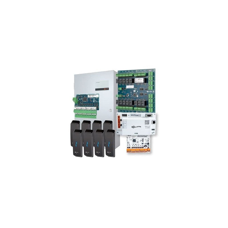Gallagher C500323 Smb 8 Door Kit Controller 6000 8x T15 Multi Tech Reader Hbus Hub Io Boards 8.0a Psu Black/cool Grey