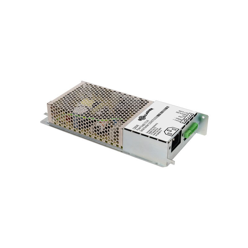 Gallagher Smb 13.8vdc 240vac Caged Power Supply 3.5a Iec Mains Plug C13 1x Output Term Strip Output Enclosure Mounted With Mains Fail & Low Battery Output Silver Requires Mounted Enclosure