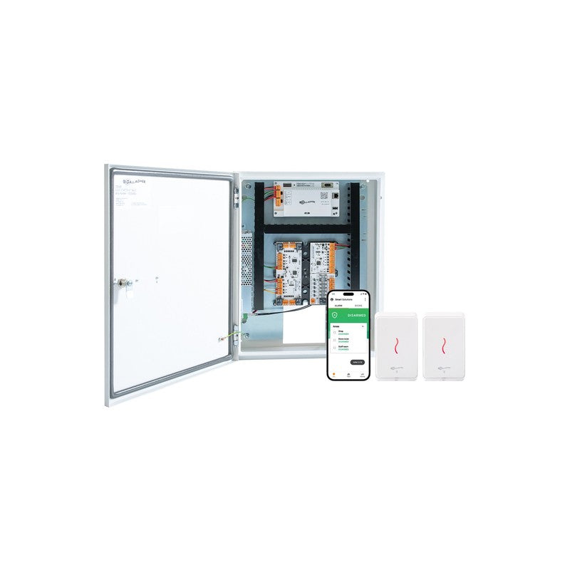 Gallagher C500315 Smb 2 Door Kit Includes 1x Smb Controller 6000 2x T11 Multi Tech Reader White 1x Hbus 8in 1x Hbus 8in 4out 1x Fire Relay & Fuse Board 1x Power Supply