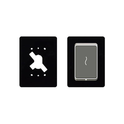 Gallagher C300321 Smb T11 Reader Dress Plate 10 Pack Black