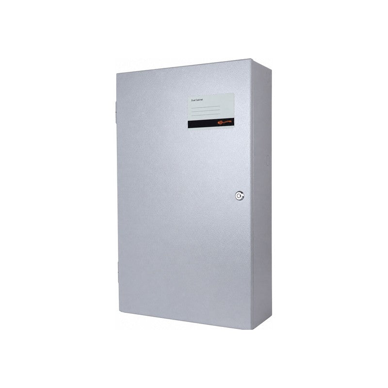 Gallagher C200105 Smb Dual Metal Enclosure 8a Power Supply 2x Full-footprint Plate Rear Tamper Upto 2x 7ah Cool Grey