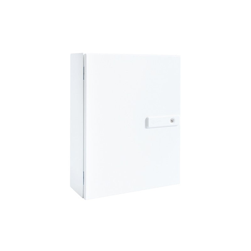 Gallagher Smb Bare Enclosure With 3.5a Power Supply Metal Accommodating Half-footprint & 1 X Full-footprint Mounting Plate Includes 1 X Metal Mounting Plate With Ducting 1 X Earth Cable 1 X Rear Tamper Fits Upto 2 X 7ah Batteries