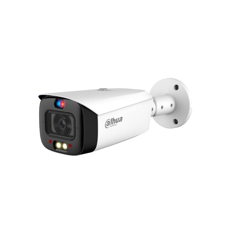 Dahua Wizsense Series IP Camera White AI Tioc 8mp/4k H.264/4+/5/5+ Bullet 120 Wdr Plastic/metal 2.8mm Fixed Lens Starlight Ir+white LED 30m POE Ip67 Built In Mic Audio In Audio Out 1 X Alarm In 1 X Alarm Out Support Up To 256gb SD 12vdc