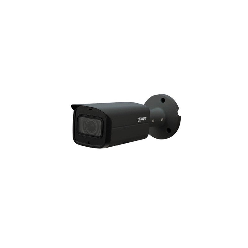 Dahua Wizsense Series IP Camera Black 8mp/4k H.264/4+/5/5+ Bullet 120 Wdr Metal 2.7-13.5mm Motorised Lens 5x Zoom Starlight IR 60m POE Ip67 Built In Mic Audio In Audio Out 1 X Alarm In 1 X Alarm Out Support Up To 256gb SD 12vdc