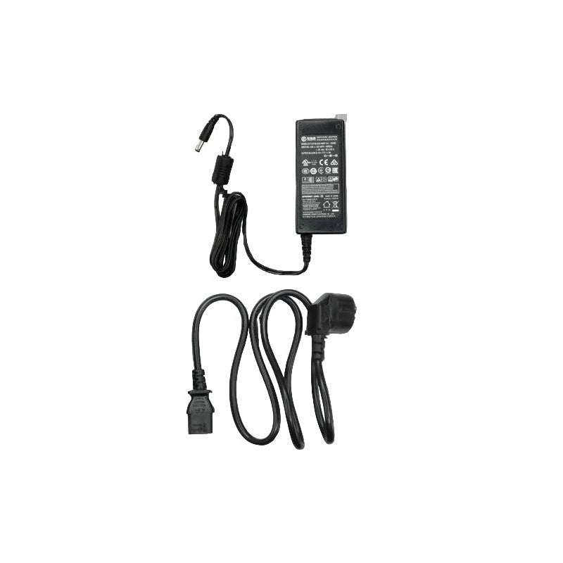 Dahua 24vdc 100-240vdc Power Supply 3a Iec Mains Plug 1.5a 1x Output 2.1mm DC Jack Black