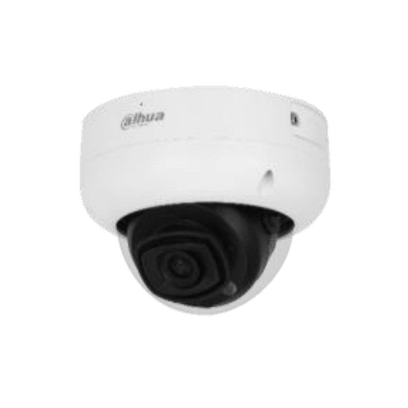 Dahua Wizmind Series IP Camera White AI People Count 4MP H.264/4+/5/5+ Dome 120 Wdr Metal 2.8mm Fixed Lens Starlight IR 50m Epoe Ip54 Built In Mic Audio In Audio Out 1 X Alarm In 1 X Alarm Out Support Up To 512gb SD Ik10 12vdc HDMI Output