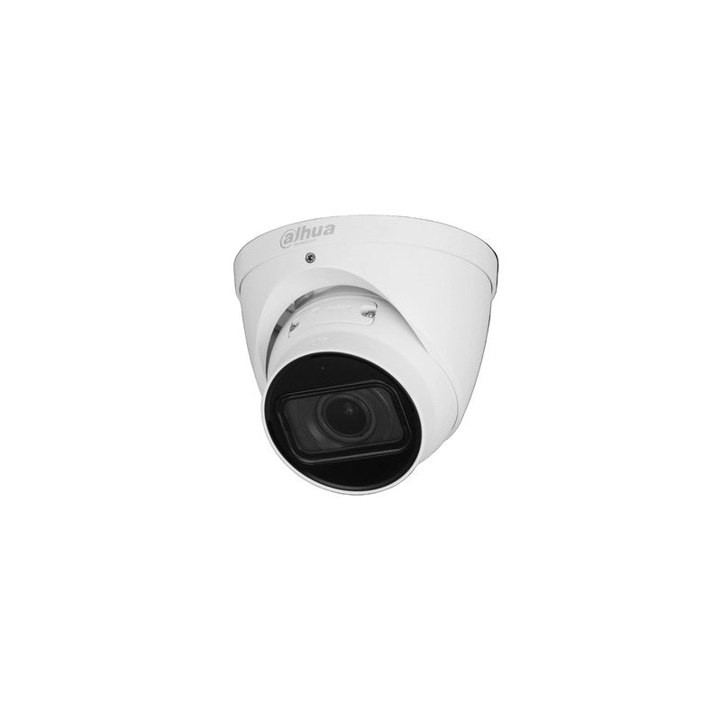 Dahua Wizmind S Series IP Camera White AI People Count/ Acupick 8mp/4k H.264/4+/5/5+ Turret 120 Wdr Metal 2.7-12mm Motorised Lens 4x Zoom Deep Light IR 40m Epoe Ip67 Built In Mic Support Up To 512gb SD 12vdc