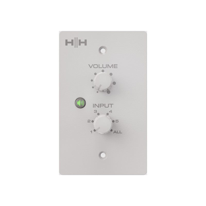 Hh Mz-c2 Wall Volume Controller With Source Selector White