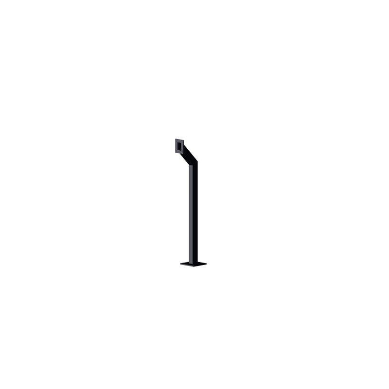 Security Design Co Ser1b Single Reader Intercom Bollard Black 75x50x1170 (mm)