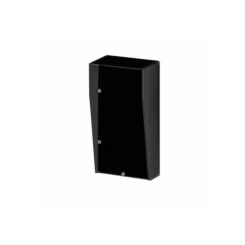 Security Design Co Serh3618b Rain Hood Poly Black Panel 60mm Space Black 360hx180w 10mm