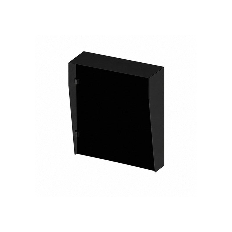 Security Design Co Serh3634b 360hx340w (mm) Rain Hood 10mm Polyethylene Black Eco Board Panel 60mm Space Black