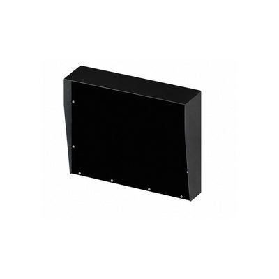 Sec Design Co Serh3643b 360hx430w Rain Hood 10mm Poly Black Eco Board Mounting Panel 60mm Space Black