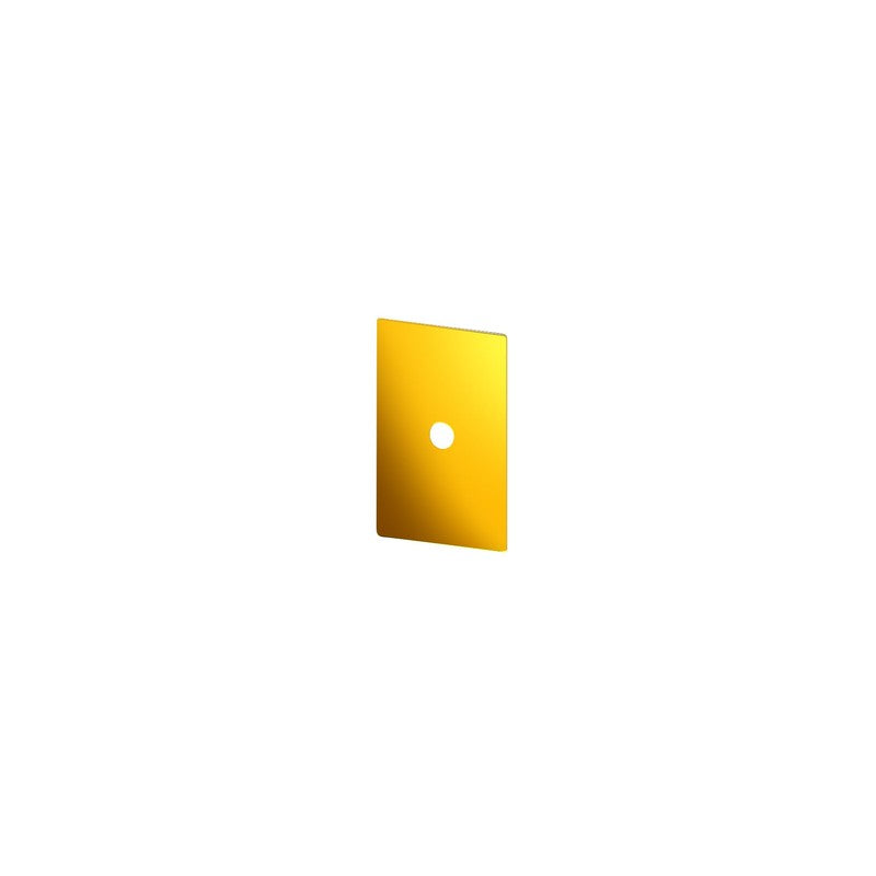 Security Design Co Semp2013y Mounting Plate Suit Seq & Sew Series Yellow 200hx130w (mm)