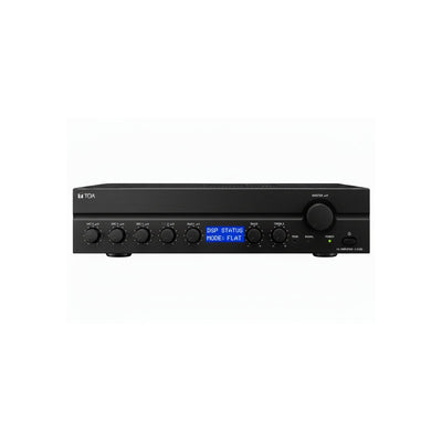Toa A-2120 Ce-au Mixer Amplifier 120w 3x Mic Inputs Xlr3-31 2x Aux Inputs Rca Mute Input Rec Out 100v 220-240vac/24vdc Black