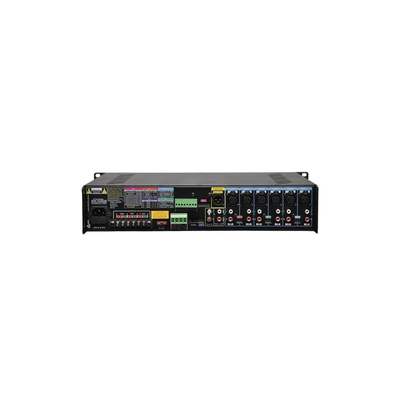 Redback A 4285c Phase5 250w 100v Pa Mixer Amplifier 6 Input 2u