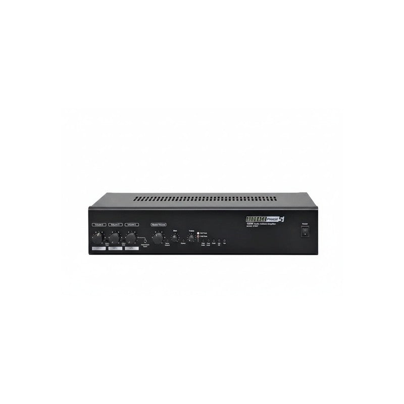 Redback A 4047 100w 100v Mixer Amplifier 3x Mic 3x Line