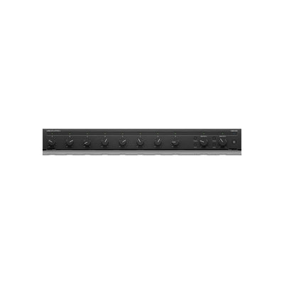 Lab.gruppen Commercial 2x 120w Mixer Metal 8x Input Includes 2x 5-pin Connector With Piority/ducking & 6x 3-pin/ Rca Connector Mic/ Line I/p 2x 3-pin Output 2x Rj45 Remote Connectors Black 240v