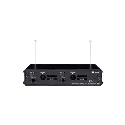 Toa Wt-4820 2ch Diversity Wireless Tuner 2x Wtu-4800 F01 506-865mhz 102db