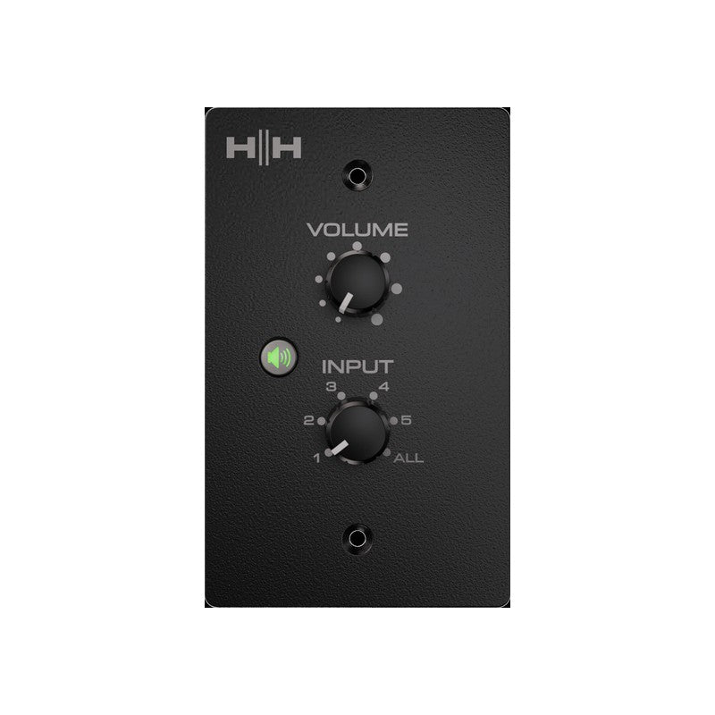 Hh Mz-c2-us-bk Wall Volume Controller Source Select Black