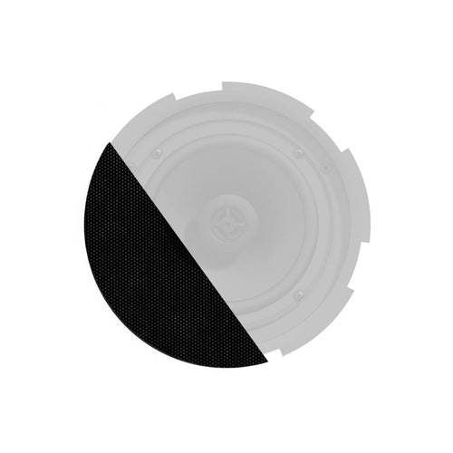 Audac Gli08/ob Outdoor Front Grill For Cira8 Series 270mm Ø Electroplated Steel Black