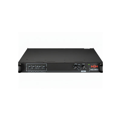 Hh Mz-140d 2x140w Power Amplifier 70v/100v 4–16 Ohm 2 Zone 1u Black