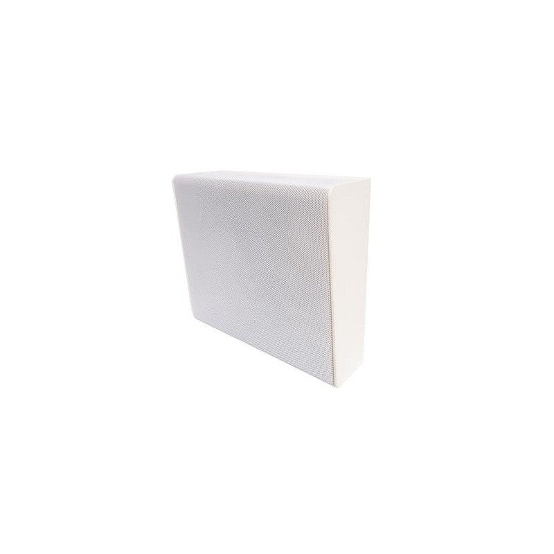 Redback 6w 100v Surface Mounted Abs Wall Speaker 160hz-20khz 93db @ 1w/ 1m W/ Volume White