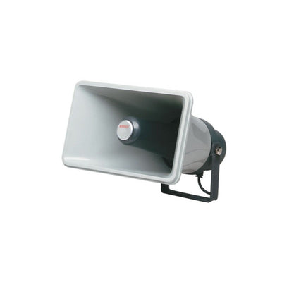 Redback 25w Paging Horn Speaker Ip65 Plastic White 250hz-10khz 108db Spl @ 1w/ 1m