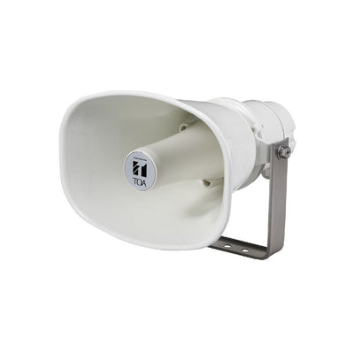 Toa Ip-a1sc15 15w IP Horn Speaker Onvif Sip 124db Poe+ Ip66 80mb Audio Storage 280hz-12.5khz 1.4kg Grey