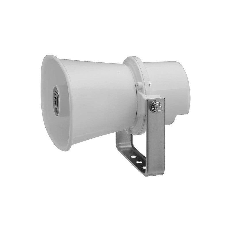 Toa Sc-610m 10w Compact 100v Line Paging Horn Speaker Ip65 Off-white
