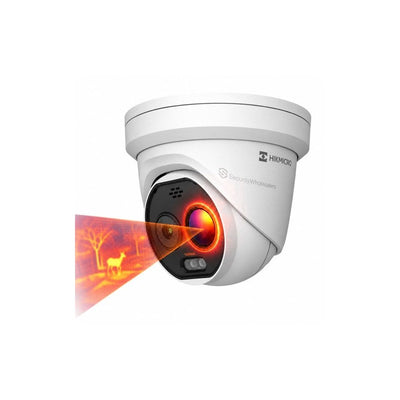 Hikvision Hm-td1218-2/g0/t1a Heatpro Thermal & Optical Bi-spectrum Turret Camera 2mm Focal