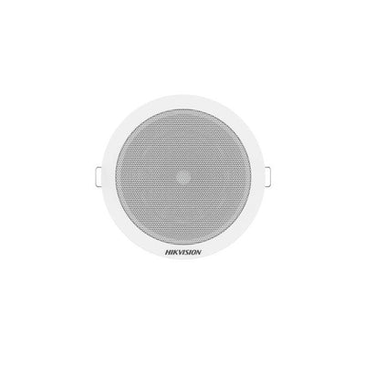 Hikvision Ds-qae0206g1-v White Analog Ceiling Speaker With 6w Rated Power, 5.25″ Speaker Unit, 98db Max Spl
