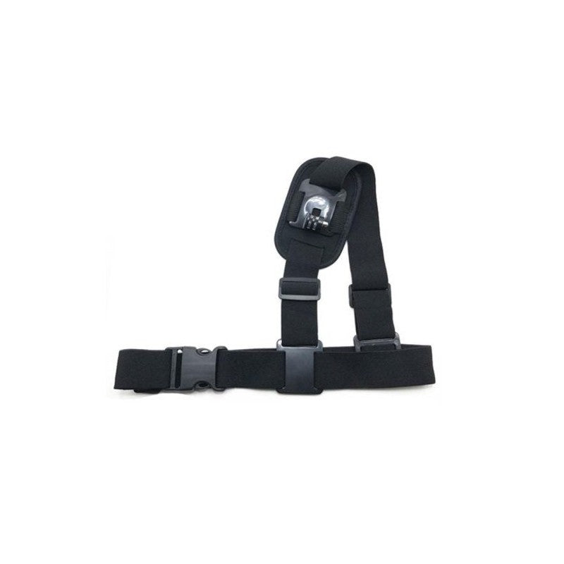 Hikvision Ds-mh1721 Oblique Shoulder Harness With Polyamide Build, Black Finish & 310g Lightweight Body Camera Support