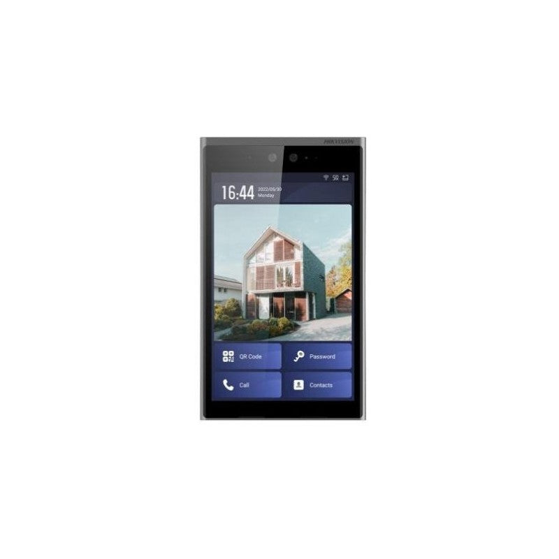 Hikvision Ds-kd9633-wbe6 Ultra Series Face Recognition Door Station With 10.1-inch Touchscreen, 2MP Dual Camera, Android System & Ip65 Protection
