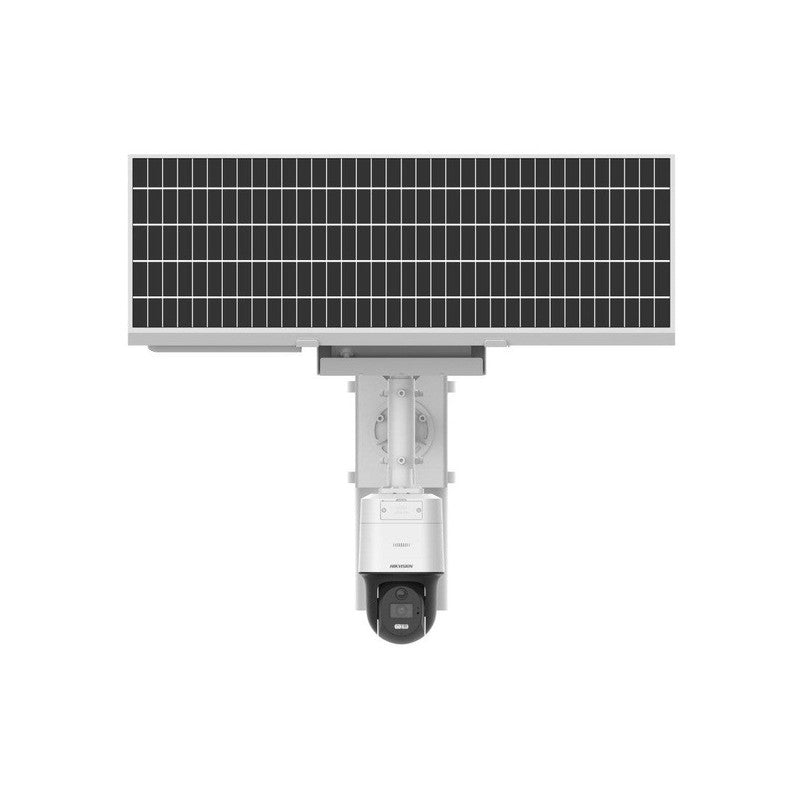 Hikvision 4MP Colorvu Ds-2xs3q47g1-ldh/4g Solar-powered Pt Camera With 4g, Two-way Audio, Built-in Battery & Solar Panel