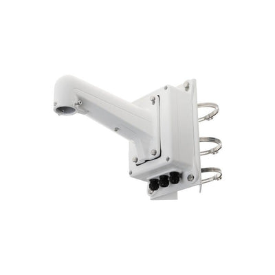 Hikvision Ds-1602zj-box-pole Vertical Pole Mount Bracket With Junction Box For PTZ Cameras