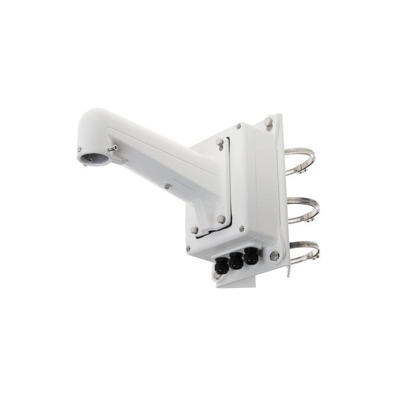 Hikvision Ds-1602zj-box-pole Vertical Pole Mount Bracket With Junction Box For PTZ Cameras