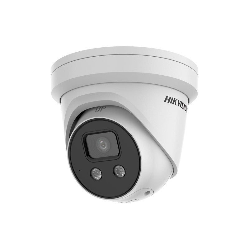 Hikvision 8MP Acusense Ds-2cd2386g2-isu/sl IP Turret Camera 4K With Strobe & Audio Fixed Turret Network Camera