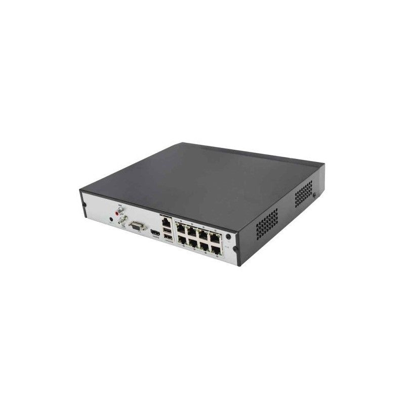 Uniview Hilook Nvr-108mh-c-8p-d 8x POE 8 Channel 4K Hdmi, 1x Sata Network Video Recorder