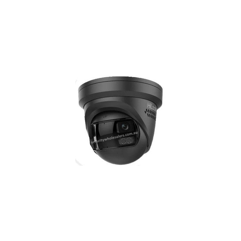 Uniview Hilook Ipc-t289ph-mu/sl 8MP 180° Turret Camera With Active Blue/red Strobe And Two-way Audio, IR 30m 2mm
