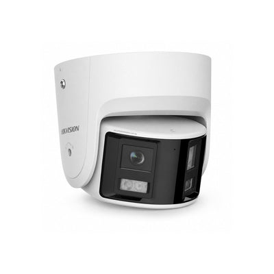 Hikvision Ds-2cd2367g2p-lsu/sl 6MP Colorvu Turret Dual Head Strobe + Speaker Network Camera