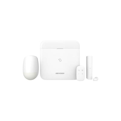 Hikvision Ds-pwa96-kit-wb Ax Pro Alarm Security Kit – Control Panel, Reed, Pir + Remote