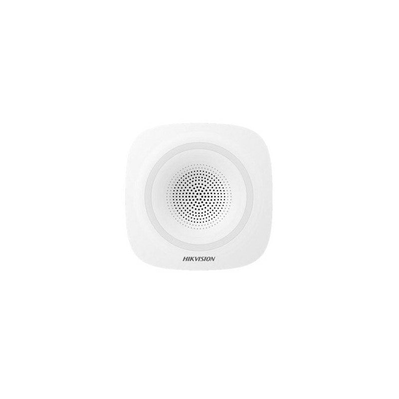 Hikvision Ax Pro Ds-ps1-i-wb Wireless Internal Sounder With 433mhz Two-way Communication, Configurable Prompt Sound & LED Indicator, 3-year Battery Life
