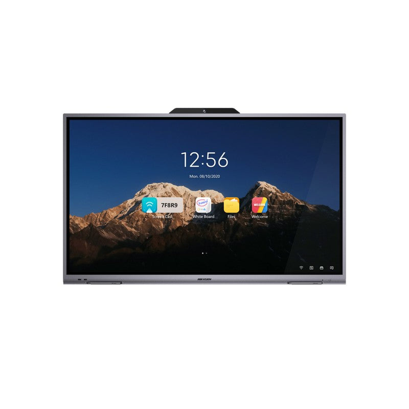Hikvision Ds-d5b65rb/b 65-inch 4K Interactive Touch Screen Display Monitor W/ Camera And Microphone Array