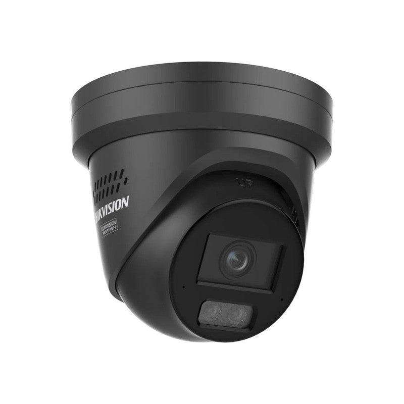 Hikvision Ds-2cd2366g2h-is2u-sl-blk 6MP Acusense Turret Camera 2.8mm, Strobe / Siren (black)