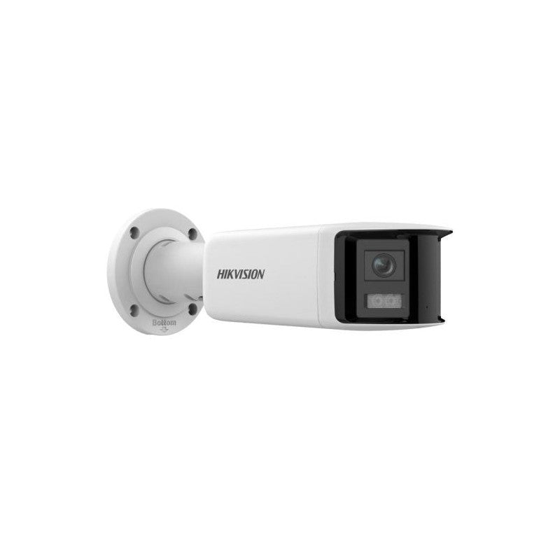 Hikvision Colorvu Ds-2cd2t67g2p-lsu-sl 6MP Dual Lens Stobe Audio Bullet Camera,2.8mm, Mic